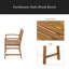 Banc en bois de style campagnard-316626273