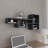 47" Wide 7 Wall Cube Shelf, Black - Strong And Functional Shelf For Home Office, Kitchen, Bedroom Efficient Living Room, Bedroom, Office-121115245