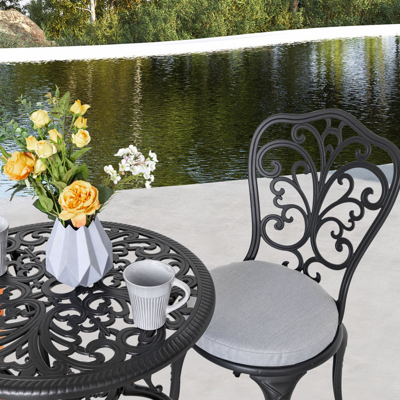 Outdoor 1.4'' Dining Chair Seat Cushion, Gray