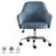 Chaise de bureau moderne avec hauteur réglable, roulettes et conception ergonomique pour une expérience de travail confortable