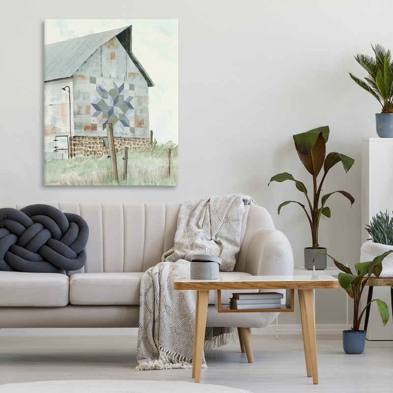 Toile de courtepointe Pickel's Barn, design par Cindy Jacobs, H 30 po x l 24 po