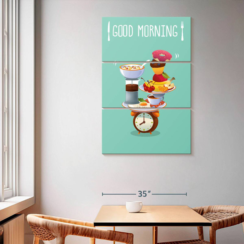Tergel Balanced Breakfast, 65" H x 42" W