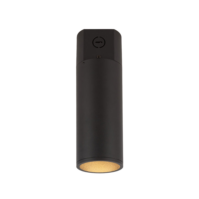 Fixation de plafond à DEL 36 po Lorna, Noir, H 10 po x l 3,25 po x P 3,25 po, 14 W