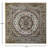 Damora Multipurpose Persian Style Olefin Medallion Motif Area Rug-1891200297