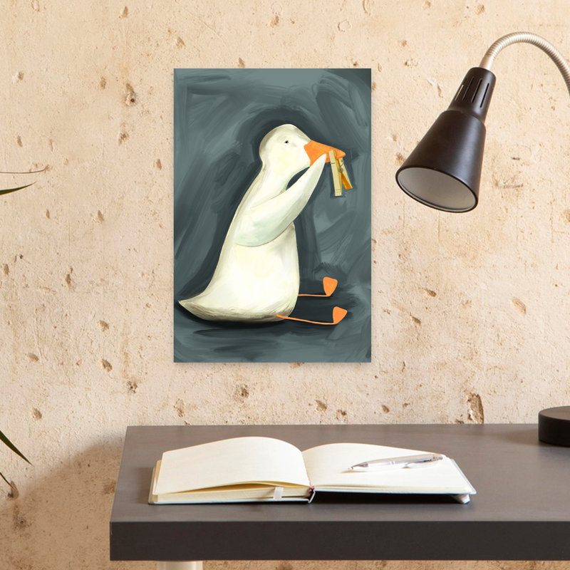 Art mural Stinky Goose, H 18 po x l 12 po