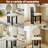18in Solid Wood Dining Chair Side Chair (Set Of 2) - No Assembly Required-119312316-123802404