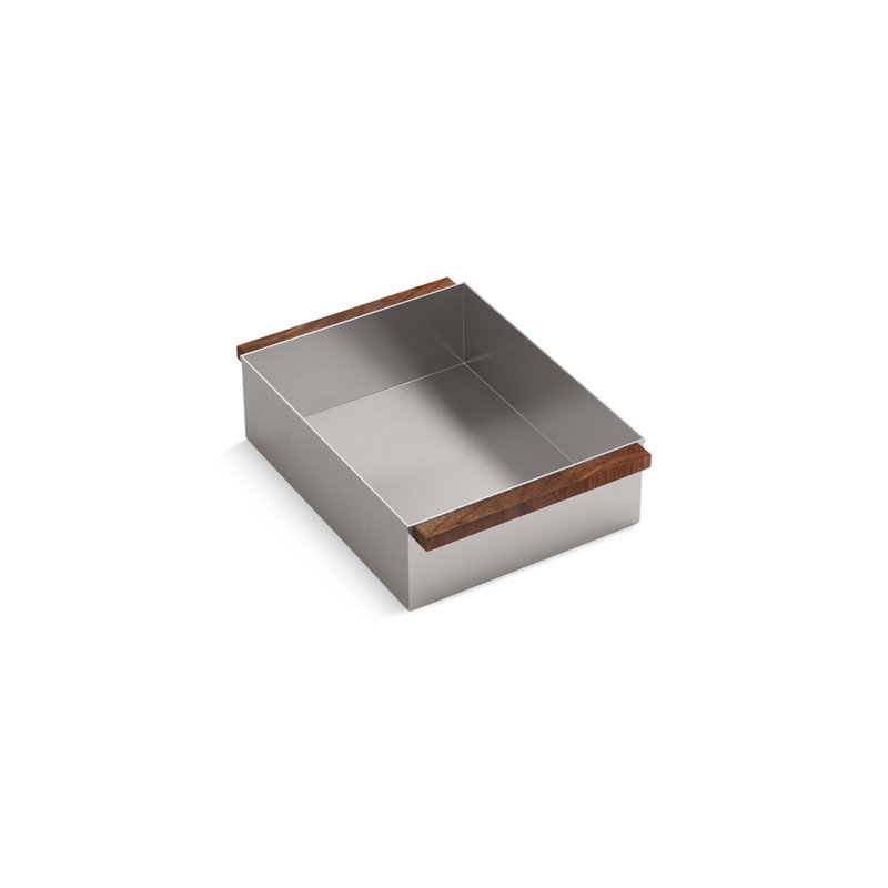 Synthos Soaking Bin, Walnut