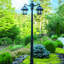 Easy Install Polaris Double Headed Solar Lamp Post Full 