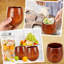 Tasse à thé en bois 12 pièces, tasse à café en bois, 6 oz