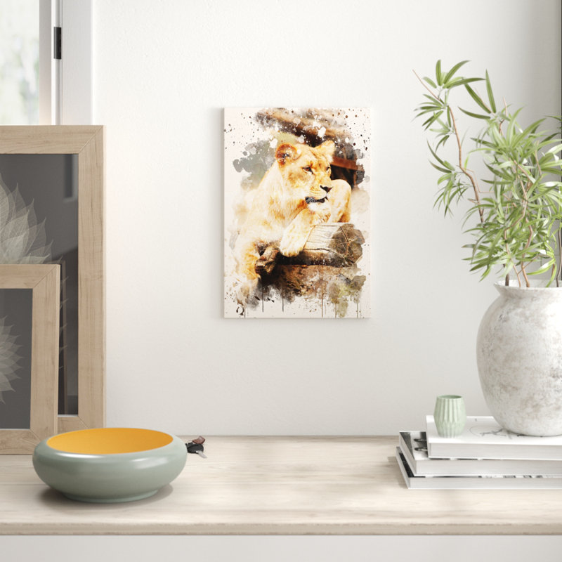 Wrapped Canvas Painting, 50cm H x 35cm W