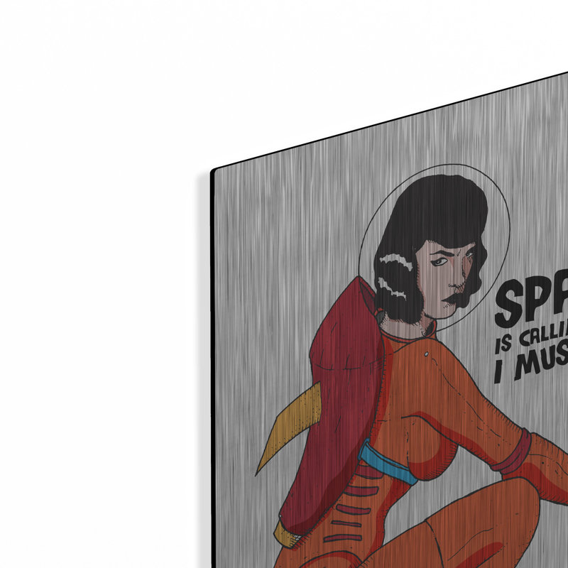 «Bettie Astronaut 2» par Craig Snodgrass, H 24 po x l 16 po