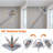 Cleaner Mop With Long Handle Cleaning Tool With 6 Replacement Pads