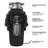 1.25 HP Premium Continuous Feed Garbage Disposal