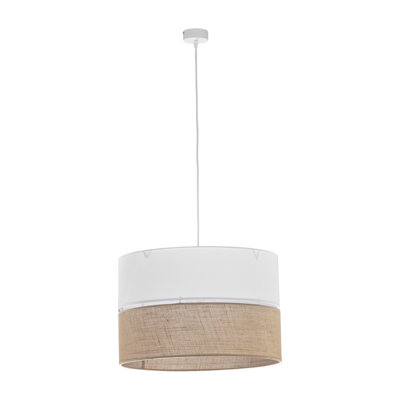 Asahel 3 - Light Single Drum Pendant