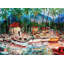 Reproduction d’art sur toile tendue, "lahaina bateau"-11826171