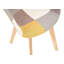 Ensemble de 2 chaises de salle à manger Modern Patchwork: chaises élégantes à haut dossier-869941365