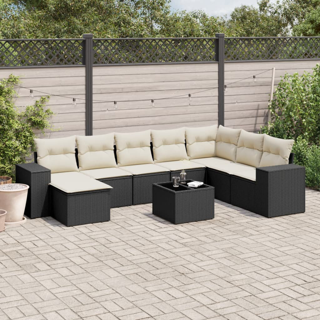 Gartensofa mit Kissen