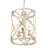 3 - Light Statement Cylinder Pendant - Antique Ivory-722175519
