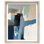 Ashen Tide Shadowbox Abstract Print by Oliver Gal, Black Frame, 16 x 20