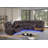 3-Piece Faux Leather Power Reclining Sectional with Bluetooth Speakers-587333028