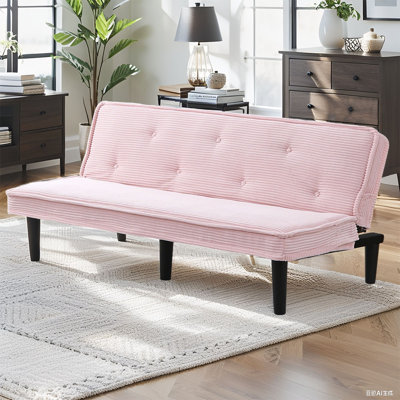 66" Corduroy Convertible Futons Sofas,Sleeper Sofas