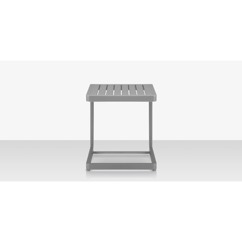Fusion End Table Square, Silver