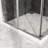 32"-36" W x 72" H Expandable Square Shower Enclosure, Sliding Corner Shower Door with SGCC Tempered Glass & Magnetic Seal