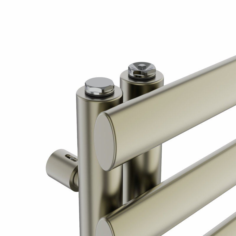 Arnetta Designer Towel Rail Heated Towel Rails, Brushed Brass