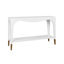 54 in. Solid Wood Console Table