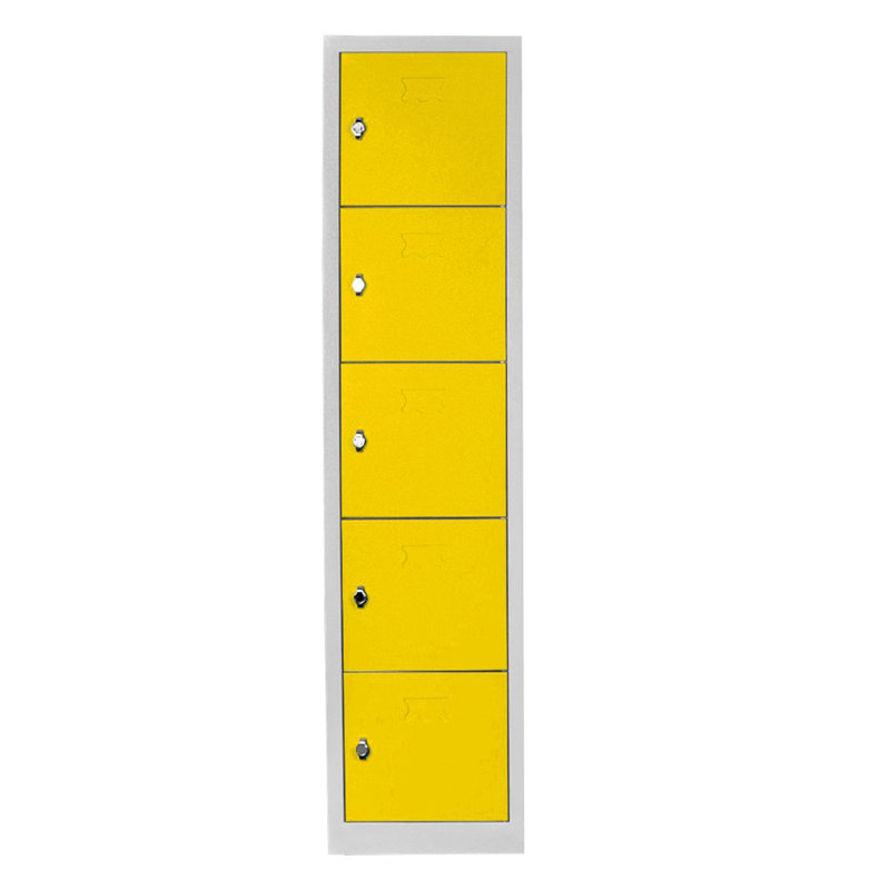 Armoire de rangement Locker, H 66,9 po x l 16,1 po x P 15,7 po, Jaune