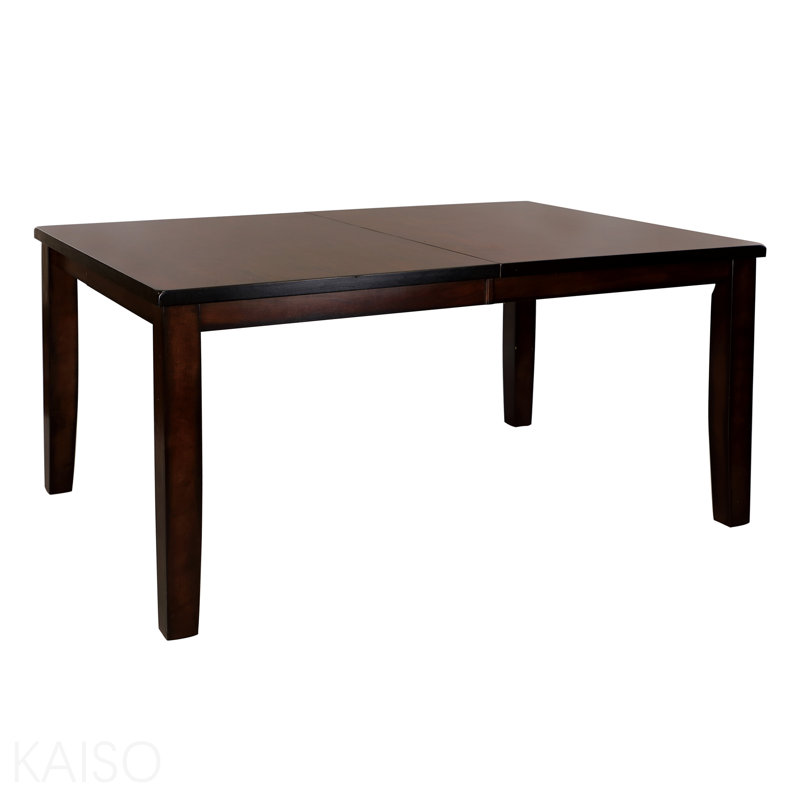 Dining Table Mango Veneer Wood Extension Leaf