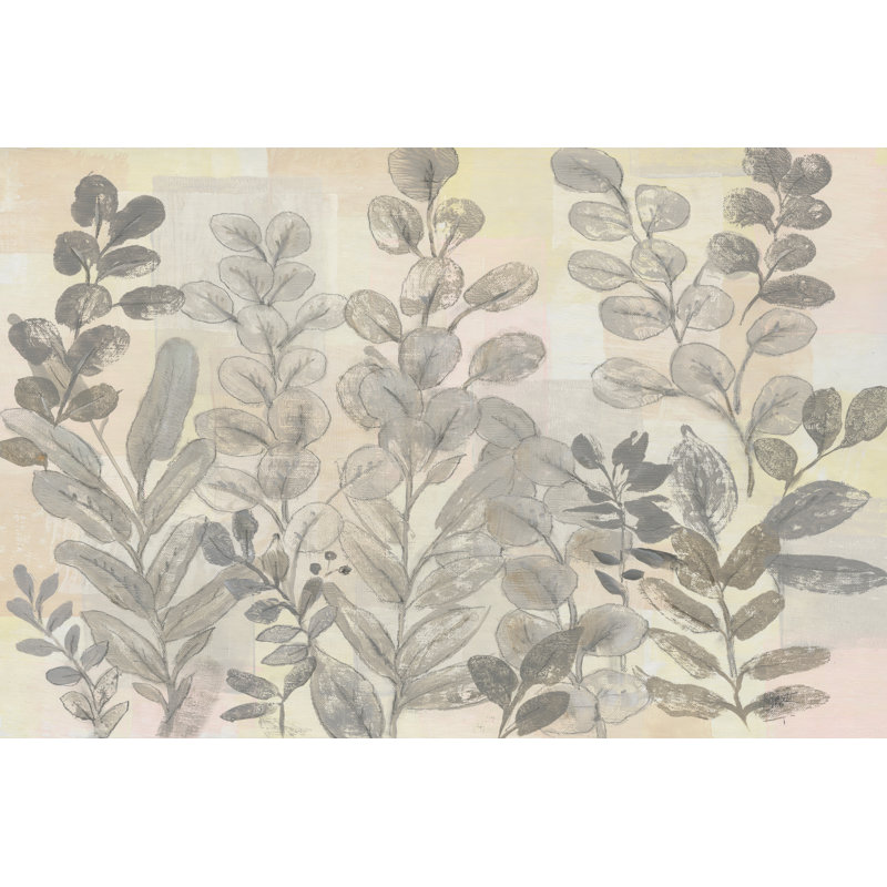 Motif de feuille I, H 20 po x l 30 po