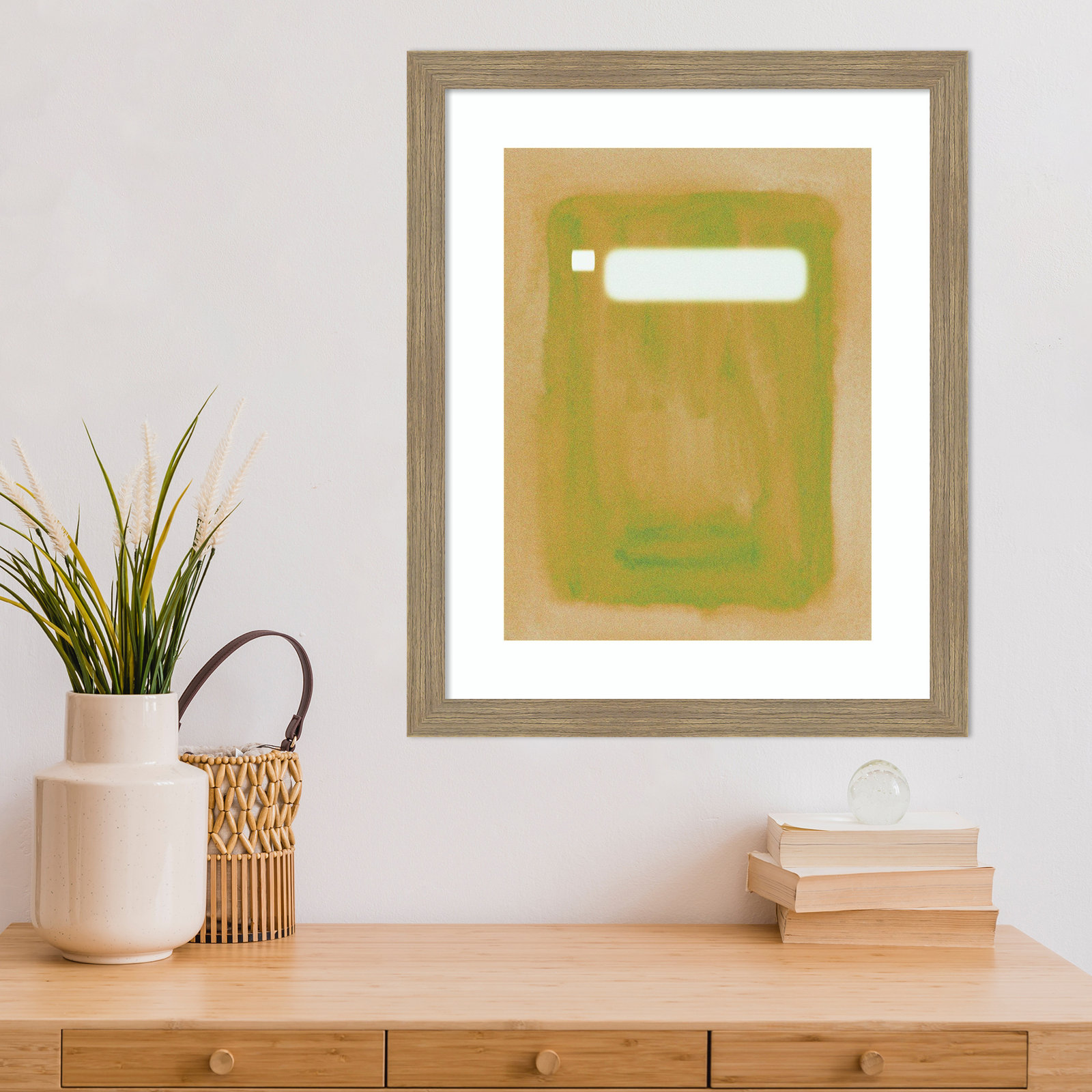 Focal Point II Print by Melissa Wang, 22" H x 18" W, Brown