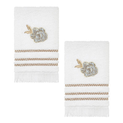Nicole Miller Camille 2-Pack Fingertip Towel Set
