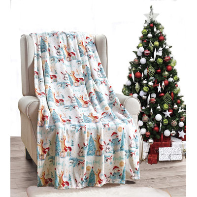 Knitted Throw Blanket