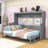 Wakefield Wall Murphy Bed with Integrated Desk-1180452534-1180452533