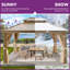 Pavillon de jardin en aluminium-94319393