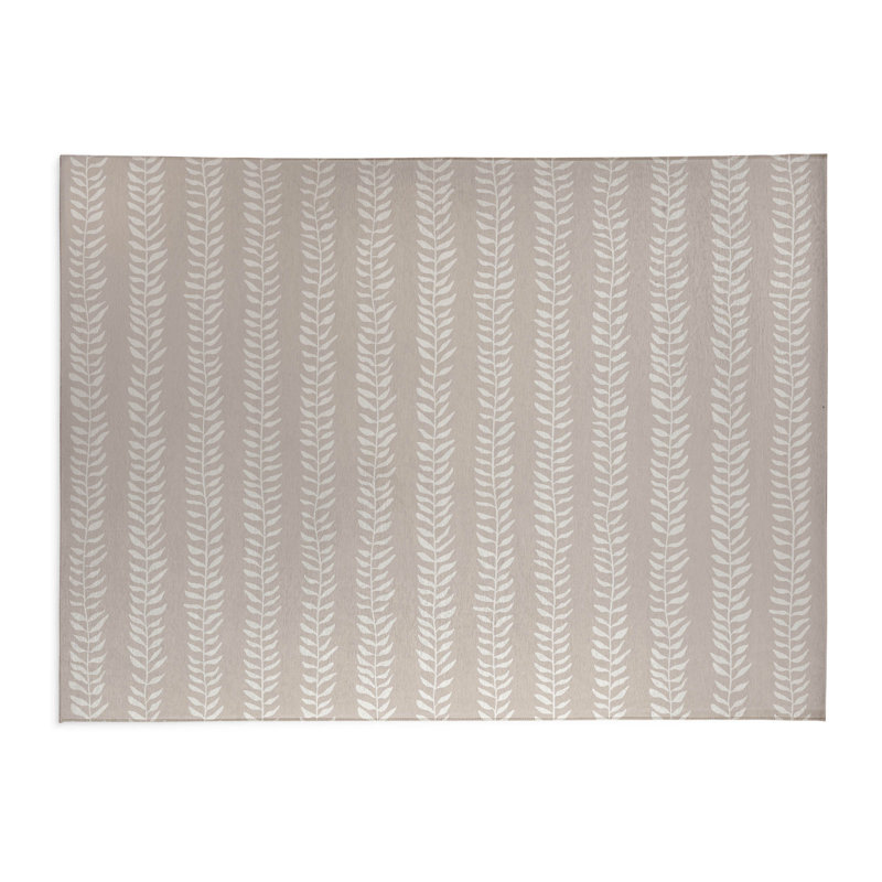 Paillasson Mystic Ivy Peach, L 60 po x L 84 po, Taupe