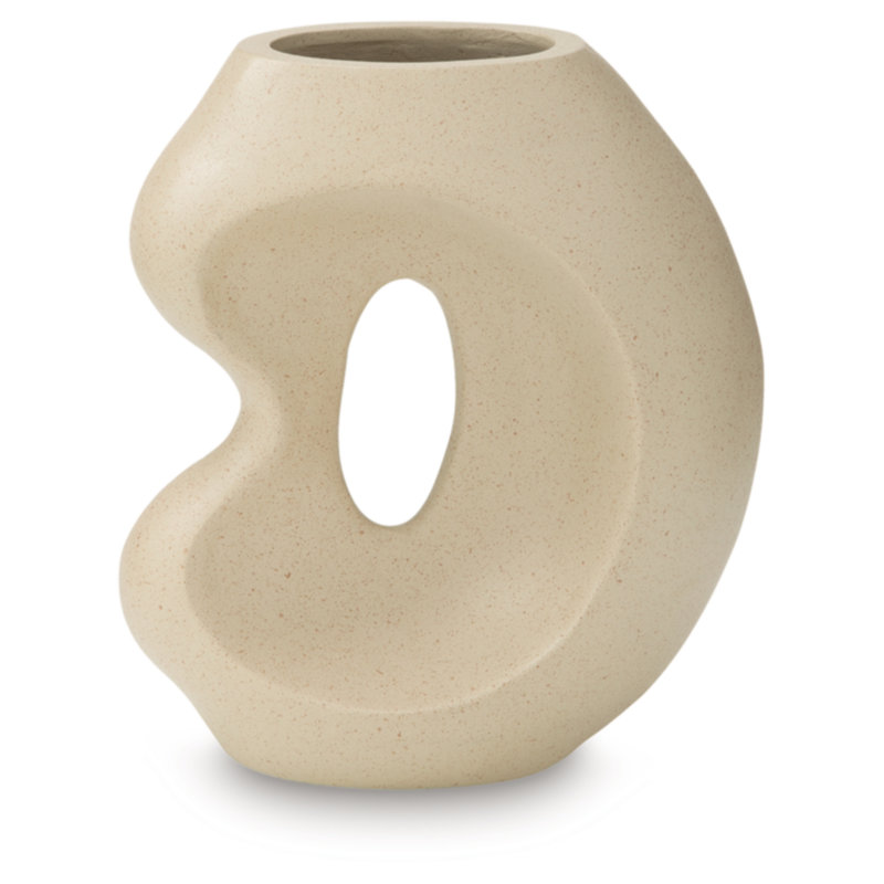 Odion Vase, 12" H x 10" W x 6" D