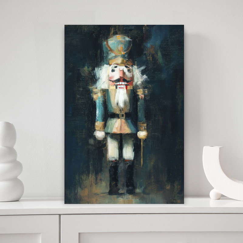 «The Wooden Guardian», art lunaire rétro, H 18 po x l 12 po