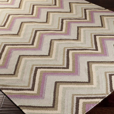 Diego Wool Chevron Indoor Rug