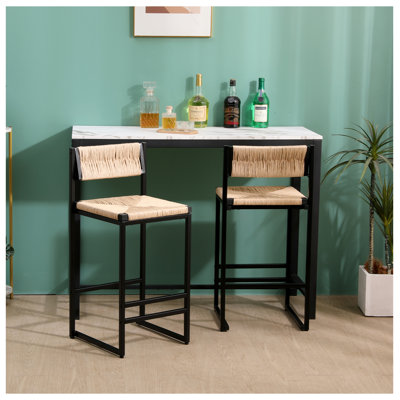 Ensemble de 2 tabourets de bar Honey
