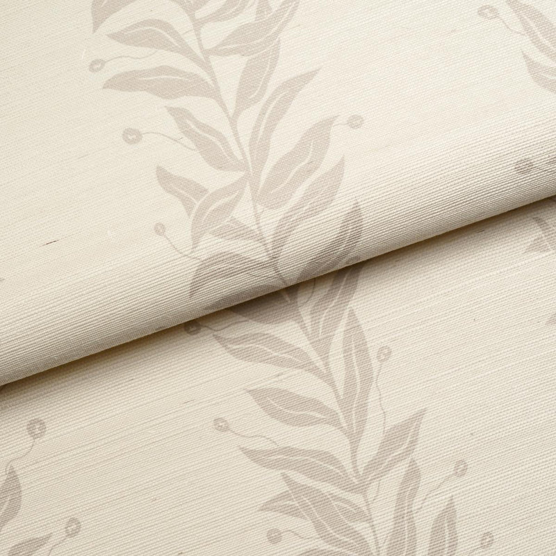 Schisacher X Marian Mcevoy Tendril rayé sisal, Brun clair