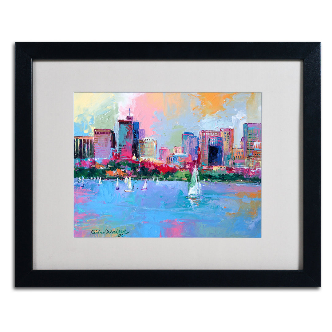 " Boston 3 " by Richard Wallich Ebern Designs Frame 