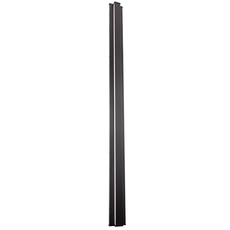 Applique murale d'extérieur à DEL en aluminium à intensité variable Revels, 3 500K, 17 W, H 72 po x l 5 po x P 2 po