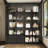 78.7'' H X 63'' W 2-Drawer Bookcase With Glass Doors And LED Light-1062710918