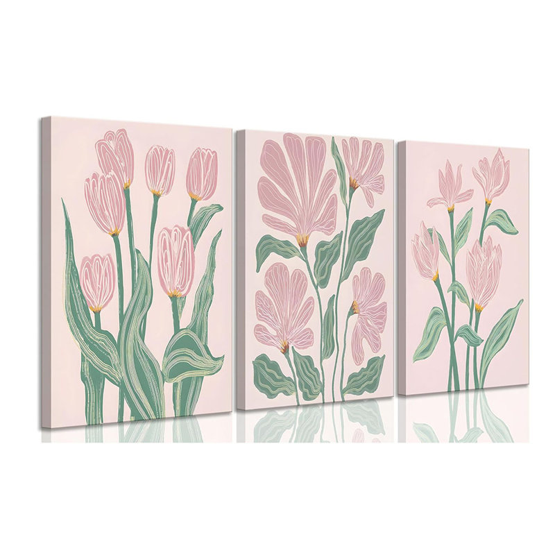 3 Piece Wrapped Canvas Print