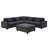 Caelora 6 - Piece Upholstered Sectional With Hidden Armrest Storage-1337266092