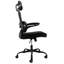 Chaise de bureau en tissu Lillienne