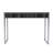 Ganessa Glass Top Metal Base Writing Desk